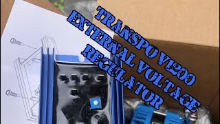 How to install a Transpo v1200 external voltage regulator from brand x [upl. by Arbua]