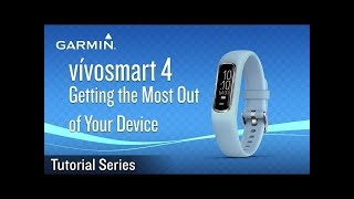 Tutorial vivosmart 4 Getting the Most Out of Your Device [upl. by Giverin]