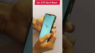 How to Hard Reset itel A70  itel A665L Hard Reset [upl. by Donn121]