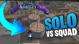 😭Popat Ho Gaya Solo Vs Squad  Garena free fire [upl. by Sheena106]