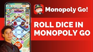 How To Roll Dice In Monopoly Go [upl. by Lemmie471]