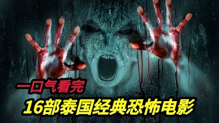 【春节特辑】一口气看完16部泰国经典恐怖电影《吓死鬼》《鬼四虐》《祭屋出租》《407猛鬼航班》《尸约》《鬼龛鬼屋》《鬼宿舍》《鬼学长》《舞灵》《灵触》《灵媒》《鬼学长》《鬼影》《落头氏之吻》 [upl. by Allare529]