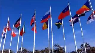 Flags of the world  Rio 2016 Olympics [upl. by Lecrad]