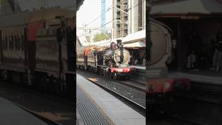 Steam Train at Lidcombe Railfanning SteamTrain AustralianTrains [upl. by Sieracki]