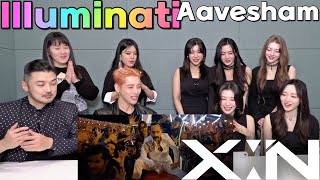 Kpop idol from Kerala reacts to Malayalam film🇮🇳🇰🇷xinofficial Illuminati Aavesham [upl. by Islaen]