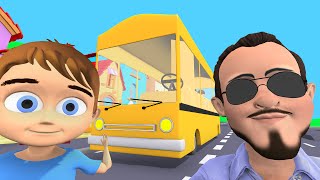 Wheels On The Bus plus more Nursery Rhymes  50 Minutes Compilation [upl. by Kciredec978]