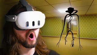 I Explored The Backrooms in VR it was a mistake [upl. by Elo273]