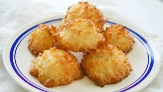 3 Ingredient Coconut Macaroons [upl. by Nodyarg]