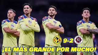 AMÉRICA AVANZA CON GOLEADA INCREIBLE EN LIGA DE CAMPEONES CONCACAF 2024  EN ZONA FUT [upl. by Vaden]