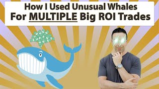 How I Used Unusual Whales For Multiple Big ROI Trades Today [upl. by Boucher]