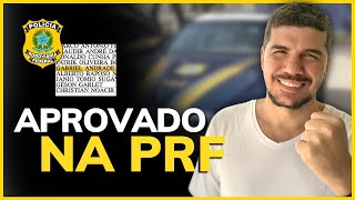 COMO FUI APROVADO NA PRF RELATO DE UM CONCURSEIRO [upl. by Strep]