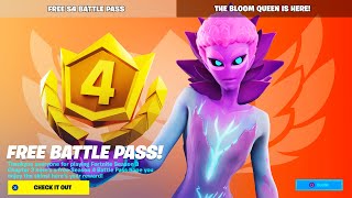 FREE BATTLE PASS for EVERYONE Fortnite Season 4 [upl. by Cirdes803]