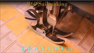 model ship building／Sailmaking 【GRANADO60】victorymodels 164 [upl. by Woodman487]