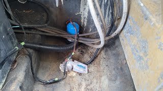 Testing A Bilge Pump With A Power Probe This Test Can Be Done With A Volt Meter As Well [upl. by Gnanmas]