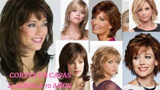 CORTES DE CABELLO 20202021 EN CAPASDAMAS 25 Años 70 [upl. by Walt]