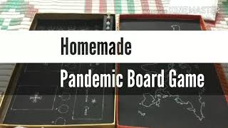 Homemade Pandemic Board Game [upl. by Ahsam]