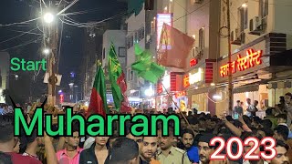 Ujjain muharram ￼ Start Chand raat Choki 2023 shahidvlogs313 muharram ujjain akarbalastatus [upl. by Verneuil848]