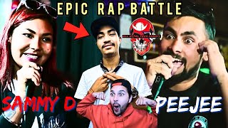 SIRUPATE IS BACK ON ANTF Reacting to SAMMY D REAL G vs PeeJee  ANTF RAP BATTLE 2 VIRAL LADY RAPPER [upl. by Ellenrad]