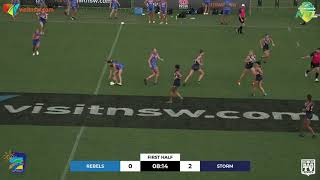 2020 Inferno National Touch League Day 1 WO Rebels v Storm [upl. by Llertnom]