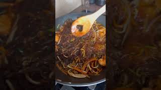 🥢 SPAGHETTINI di SOIA con GAMBERIniente di meglio🤤🤤 Shorts [upl. by Geesey]