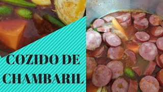 RECEITA DE COZIDO DE CHAMBARIL [upl. by Aihsei]