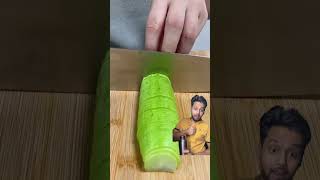 cucumber asmr comedy easyfoodtomakeathome youtube shorts [upl. by Milurd]