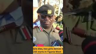 Two kcse students deliver in tigania west as kcse beginstiganiawestkcsekcse2024kenya [upl. by Aiyram]