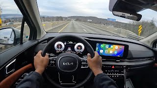 2024 Kia Carnival SX  POV Driving Impressions [upl. by Rivi]