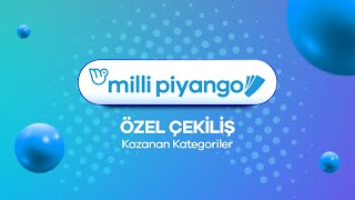 Milli Piyango 30 Ağustos 2024 Çekilişi No 93  Kazanan Kategoriler [upl. by Etnahc]