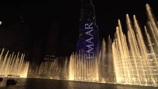 The Dubai Fountain  Inshed An Aldar [upl. by Lered]