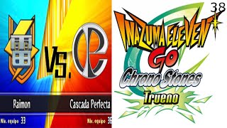 Inazuma Eleven go Chrono Stones Trueno 38  Raimon VS Cascada Perfecta [upl. by Philcox]