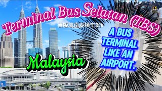 A bus terminal like an airport  Terminal Bus Selatan TBS Kuala Lumpur Malaysia [upl. by Carline128]