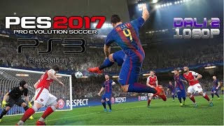 PES 2017 PS3 Gameplay 1080p [upl. by Ahel276]