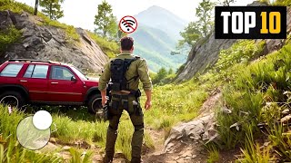 Top 10 Best Offline Games for Android amp iOS 2024  High Graphics Offline Games 2024 [upl. by Barvick]