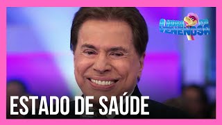 Silvio Santos segue internado em SP para tratar H1N1 [upl. by Inram199]