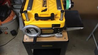 Dewalt DW7350 Planer Stand with Integrated Mobile Base [upl. by Edd553]