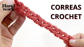 Correas Crochet ¡No te imaginas lo fácil que es de tejer [upl. by Grunenwald]