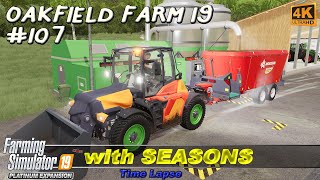 Sowing oilseed radish amp animal care  Oakfield Farm with Seasons 107  FS19 TimeLapse  4K [upl. by Baudoin]