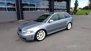 2001 Audi RS4 B5 Avant Quattro Walkaround Startup and Sound [upl. by Eatnuahs]