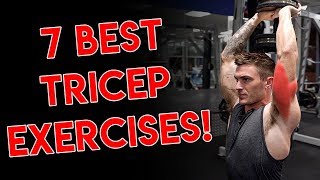 7 Tricep Exercises for Bigger Arms DONT SKIP THESE  V SHRED [upl. by Nyrhtakyram]