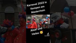 Karneval in Kempen am Niederrhein Alaaf und Helau karneval alaaf helau kempen [upl. by Nybor]