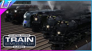 Train Simulator Classic  BIG American Steam Race LIVE [upl. by Selin198]