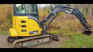 John Deere 35G excavator walkaround [upl. by Katheryn267]