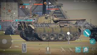 128mm Wehraboo Bunker Jagdtiger in War Thunder Mobile [upl. by Deehan]