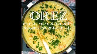 Reteta de orez cu puiul padurii  risotto cu ciuperci de padure [upl. by Vina]