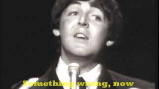 The Beatles YesterdayWith Lyrics [upl. by Frantz]