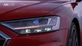 2018 Audi A8 HD Matrix LED  OLED  Laser Light Animation [upl. by Luigi]