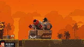 Broforce  Boss 4 No Damage [upl. by Kim]