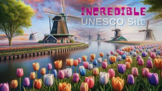 See the Magical Windmills of Kinderdijk Holland [upl. by Aihsetel]