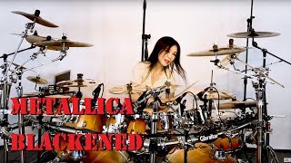 METALLICA  Blackened drum cover by Ami Kim 79 [upl. by Illa]